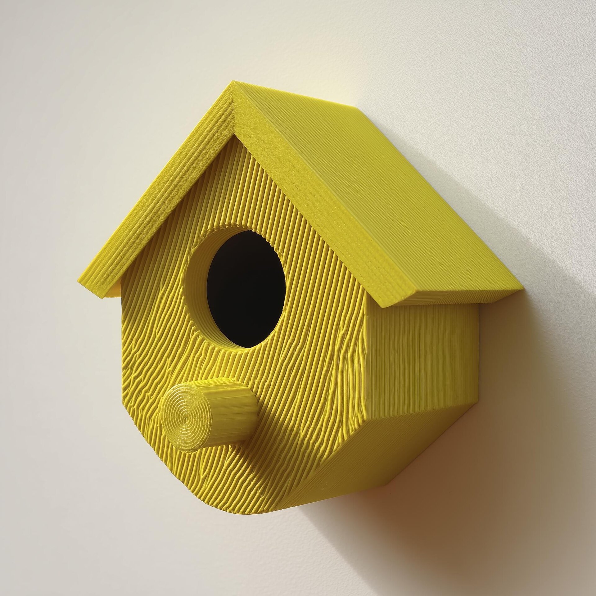 3D-gedrucktes Vogelhaus mit verstecktem Stauraum