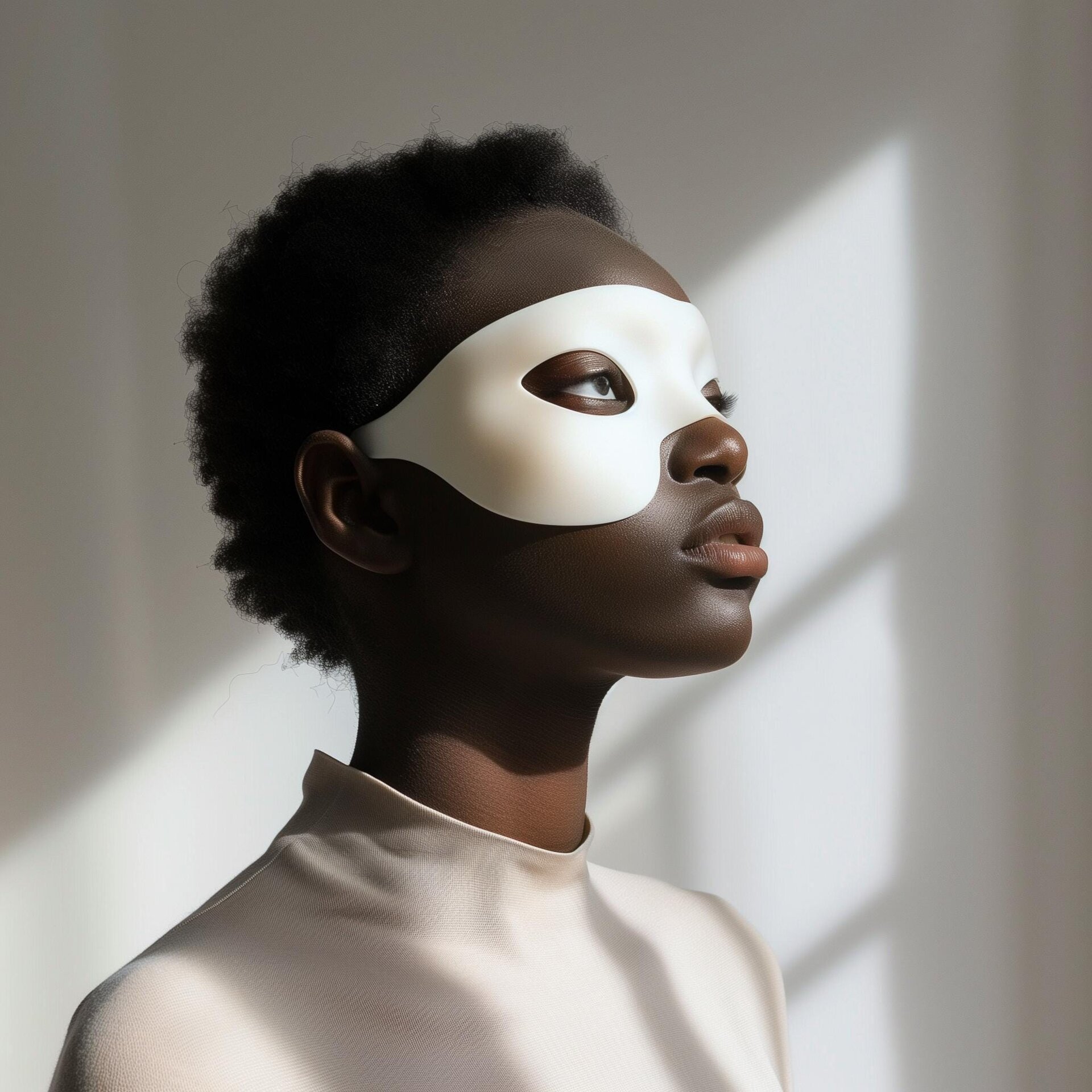3D-gedruckte Superhelden-Visier-Kostümmaske