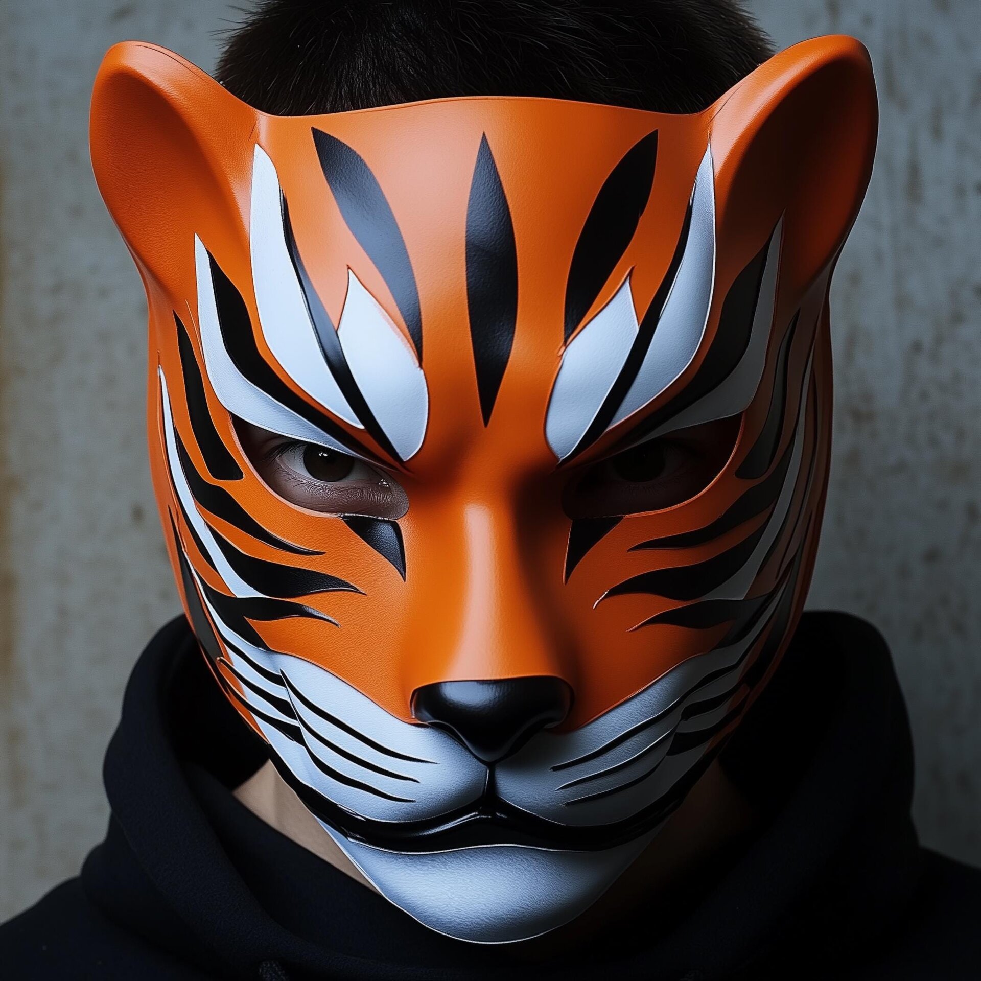 3D-gedruckte Tiger-Shinobi-Cosplaymaske