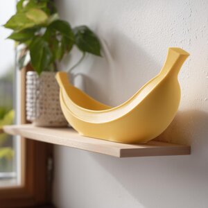 3D-gedruckte Bananen-Allzweckschale