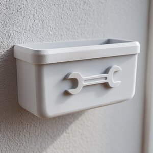 3D-gedruckter Werkzeug-Behälter-Wandorganizer
