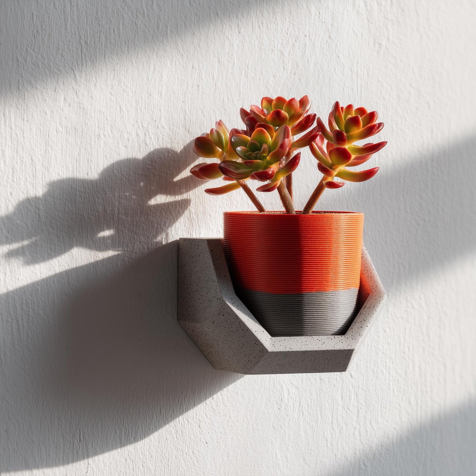 3D-gedrucktes Minimal-Konsolen-Wandregal