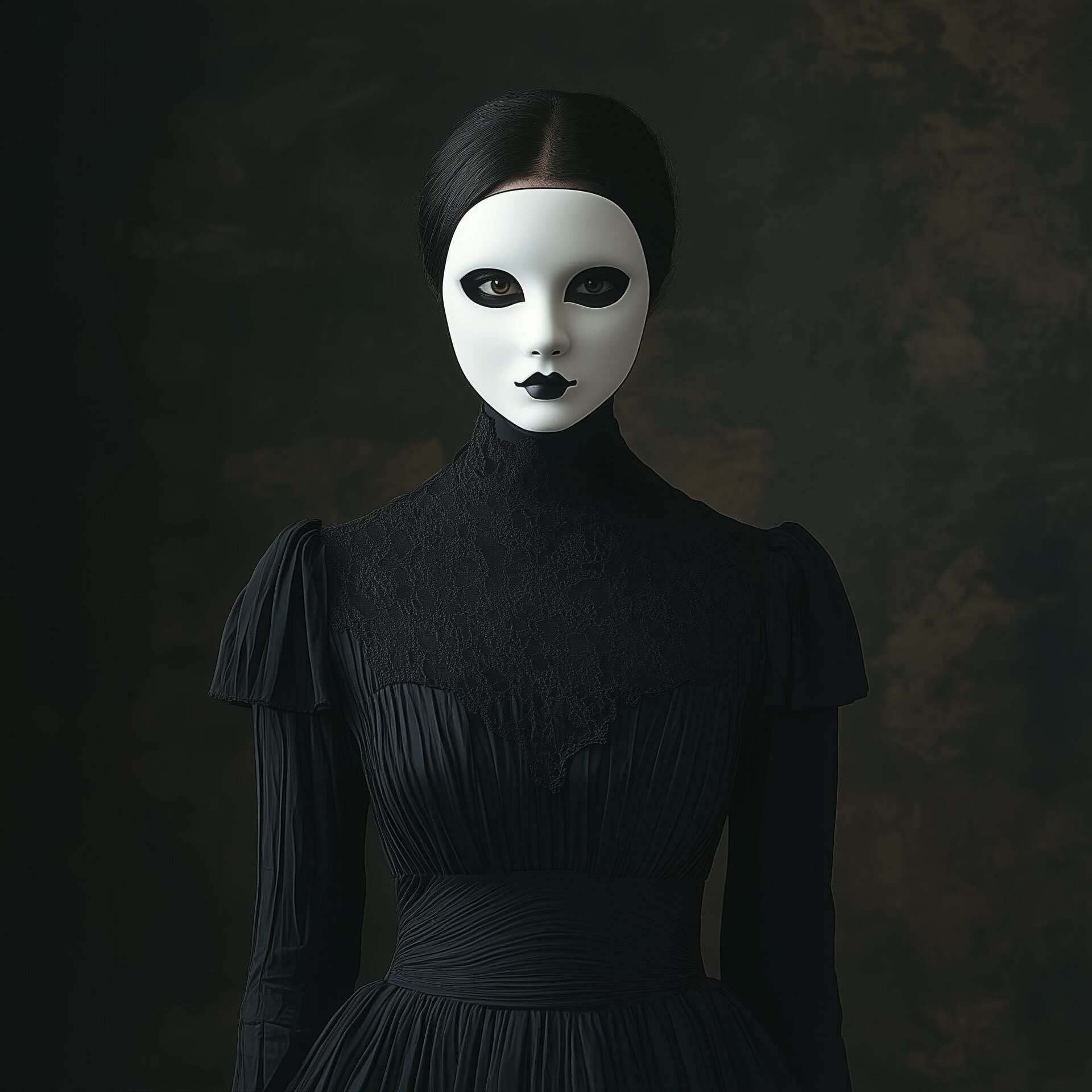 3D-gedruckte viktorianische Phantommaske