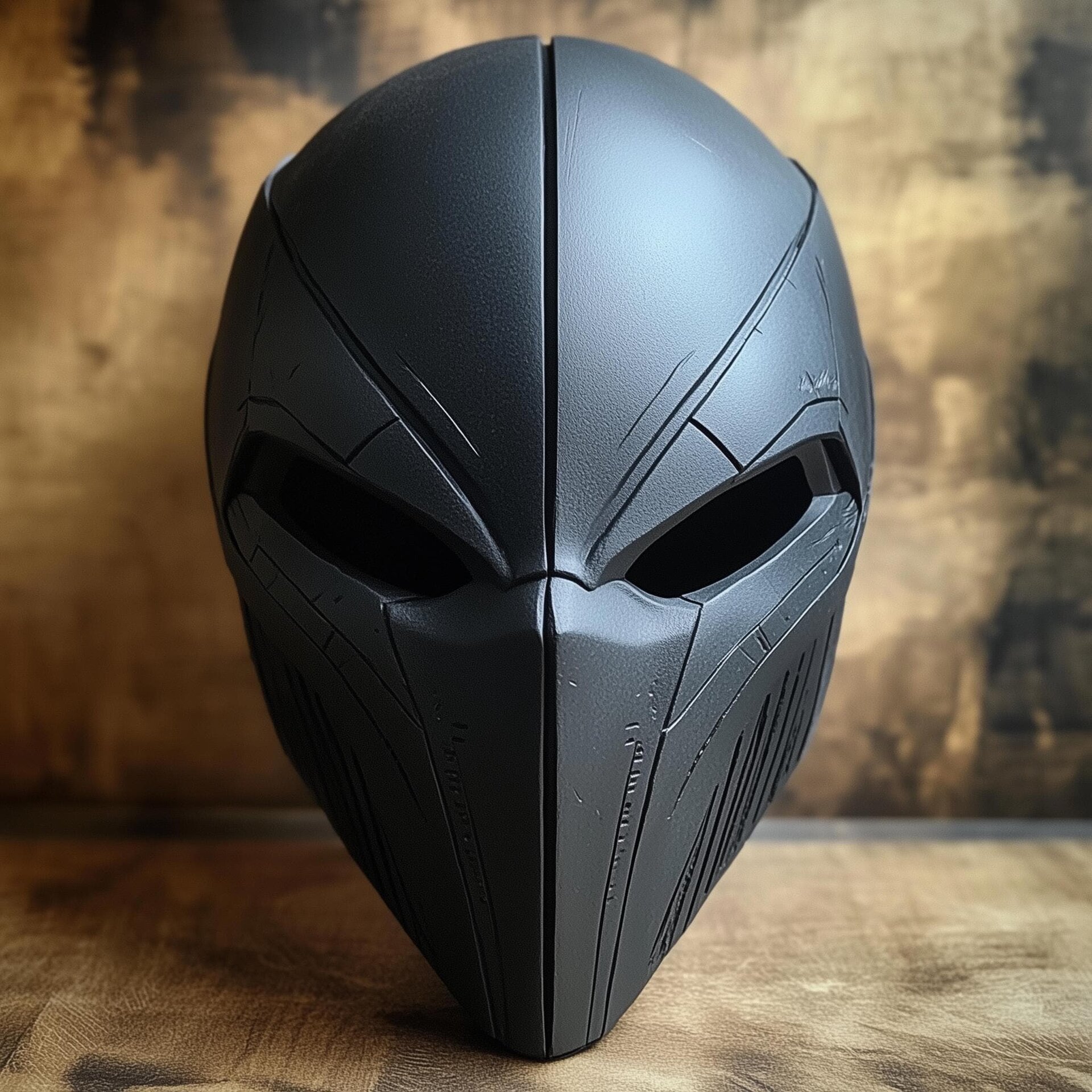3D-gedruckte futuristische Krieger-Maske | Cosplay-Requisit