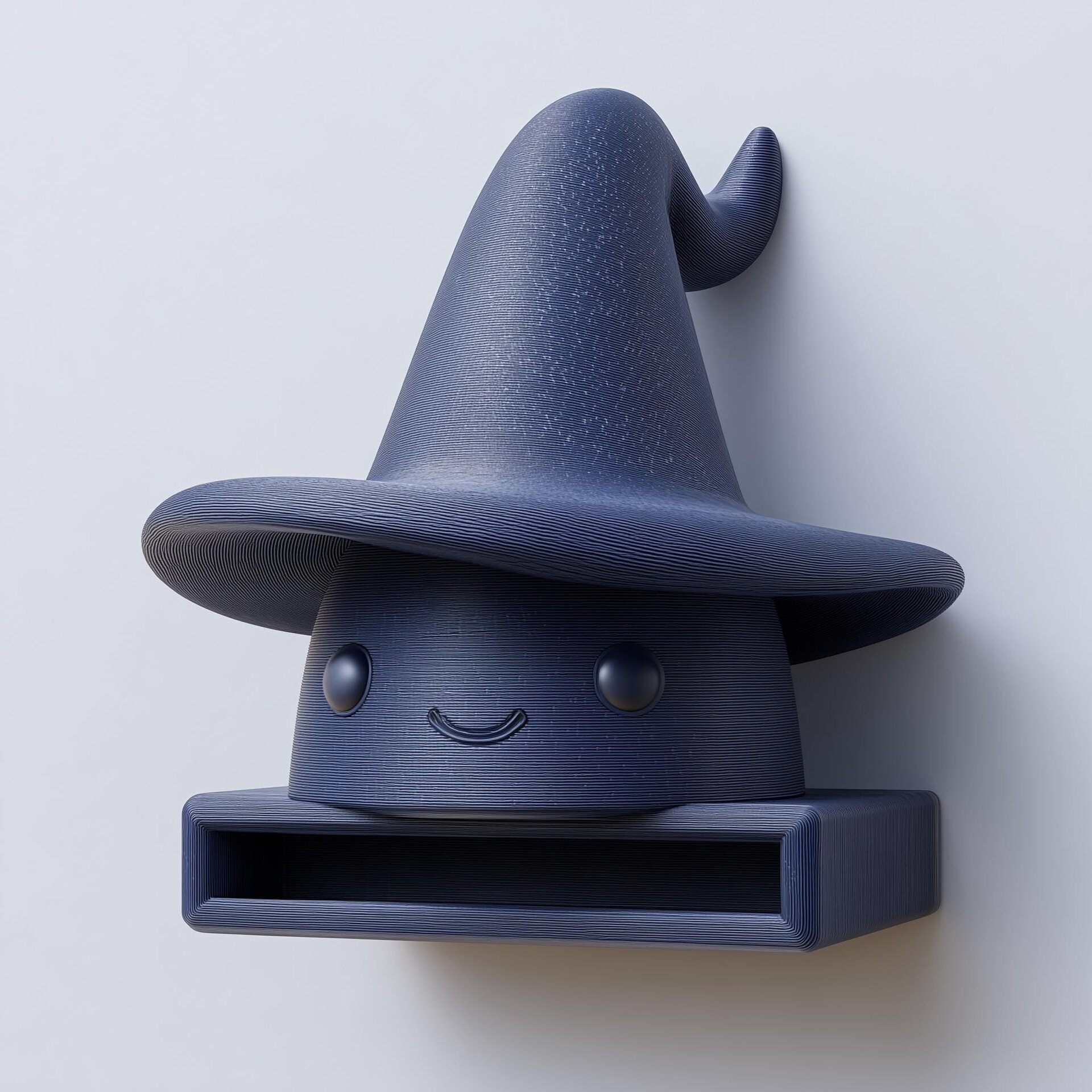 3D-gedruckte Zauberhut-Wandnische