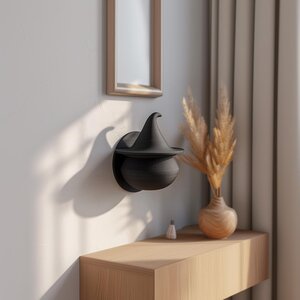 3D-gedrucktes Hexenhut-Wandregal