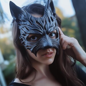 3D-gedruckte Werwolfmaske | Gothic-Maskenball-Accessoire