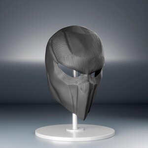 3D-gedruckte futuristische taktische Gesichtsmaske