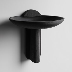 3D-gedrucktes Minimal-Schalen-Wandregal | Allzweck-Ausstellungstablett