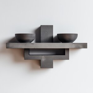 3D-gedrucktes Sternzeichen-Waage-Wandregal