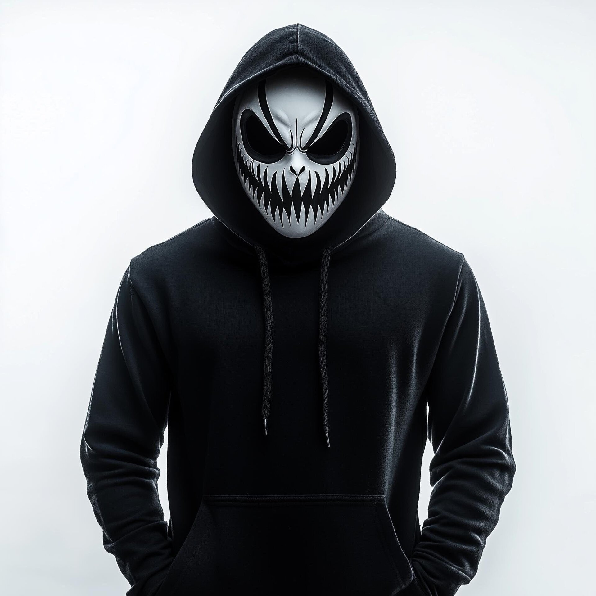3D-gedruckte grinsende Dämonen-Cosplay-Maske